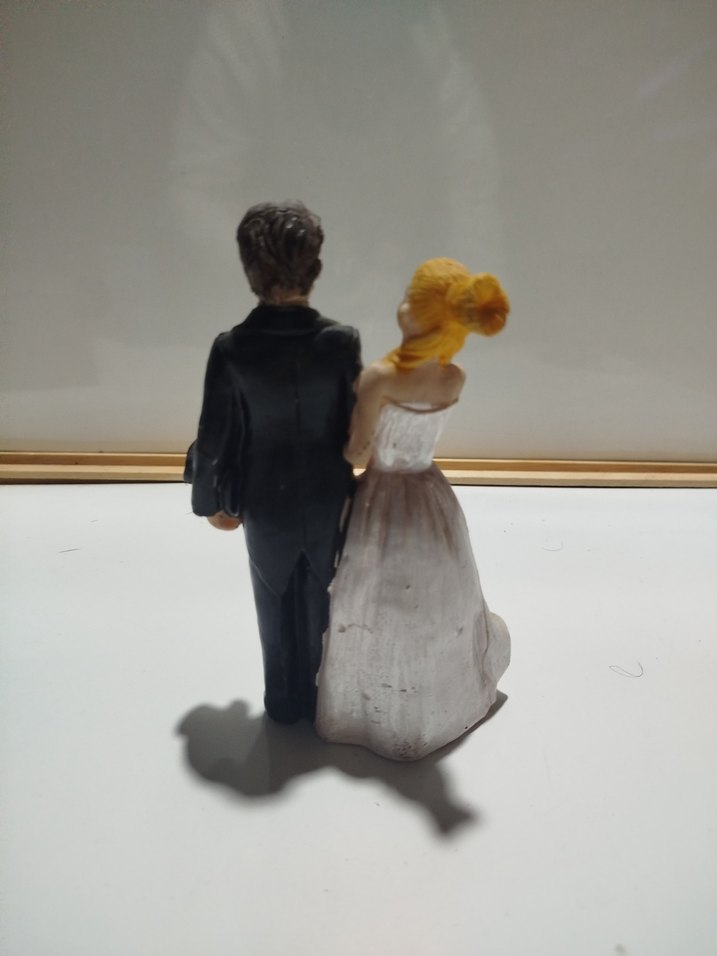 Beyaz Gelin ve Damat Biblosu - Görsel 2