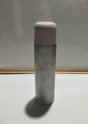 Bej ve Gri Çocuk Termosu - Görsel 2