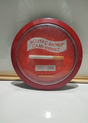 Kırmızı Vintage Erkek Rozeti - Görsel 3