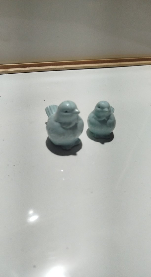 Turkuaz Renkli Kuş Biblo Seti - Görsel 2