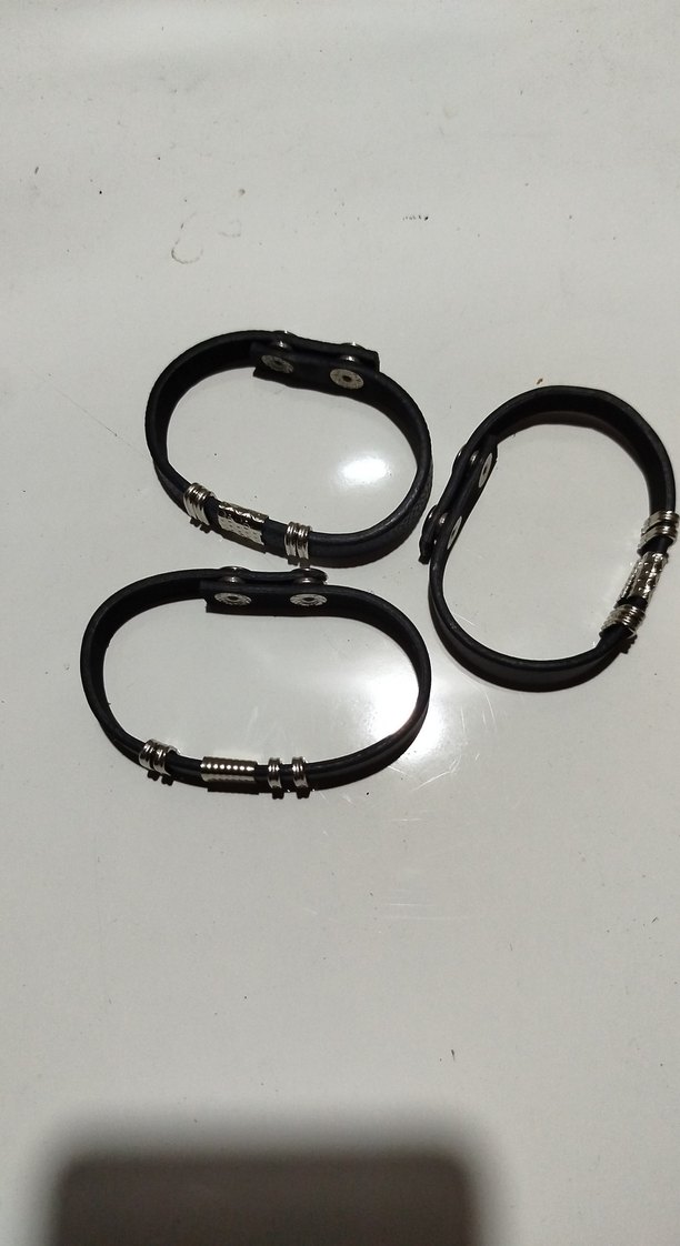 Erkek Mavi Minimalist Deri Bileklik 3 adet - Görsel 5