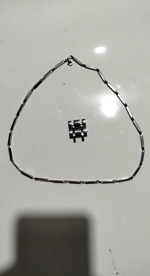 Minimalist Siyah Erkek Kolye - Görsel 3