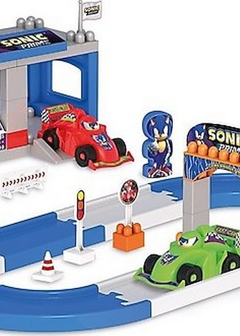 Renkli Sonic Prime Yarış Seti 49 Parça - Görsel 2