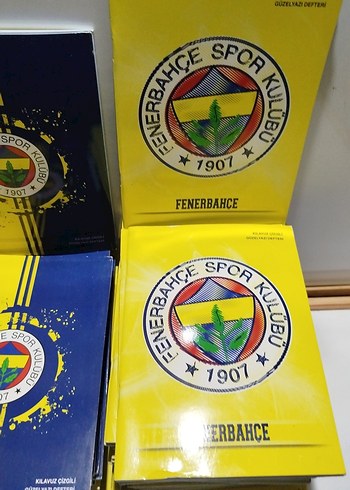 Fenerbahçe Temalı İlkokul Defterleri 81 adet orjinal lisanslı - Görsel 5