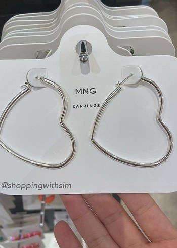Zara Midi Boy Parlak Yıldız Küpeler