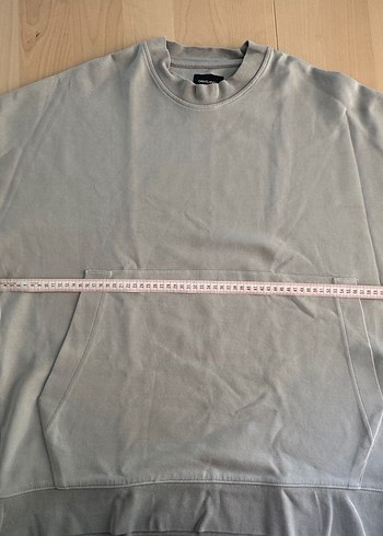 xl Beden Gri uzun kollu Sweatshirt erkek