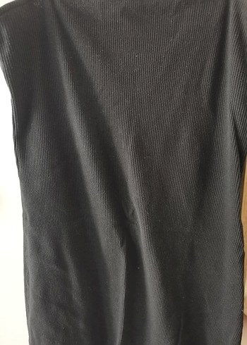 Siyah İnce Askılı Mini Elbise - Görsel 4