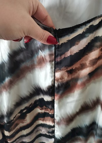 Bohem Tarz Uzun Bağcıklı Elbise - Görsel 8