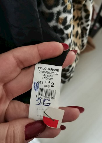 Leopar Desenli Kısa Suni Kürk Ceket - Görsel 6