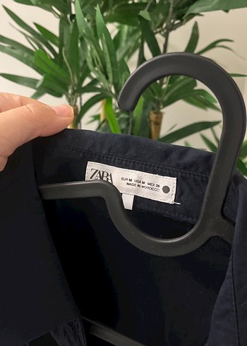 Zara lacivert elbise