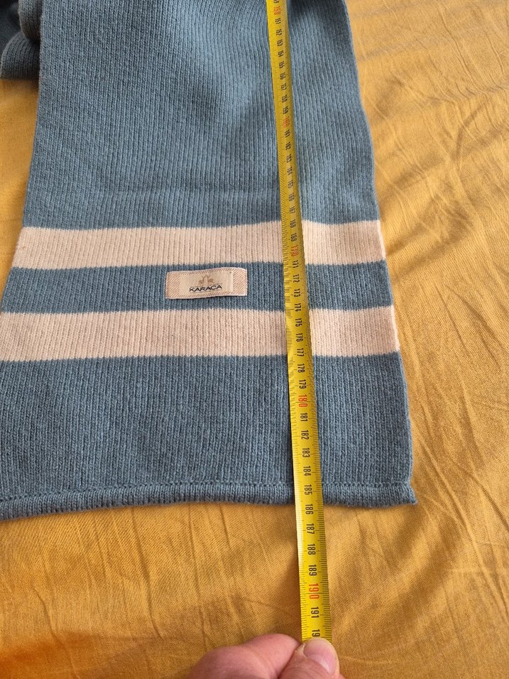 karaca marka yün atkı - Görsel 5