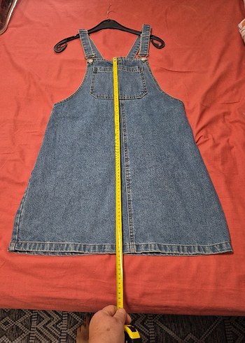 mavi marka kot elbise - Görsel 5