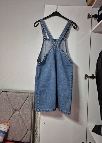 mavi marka kot elbise - Görsel 3