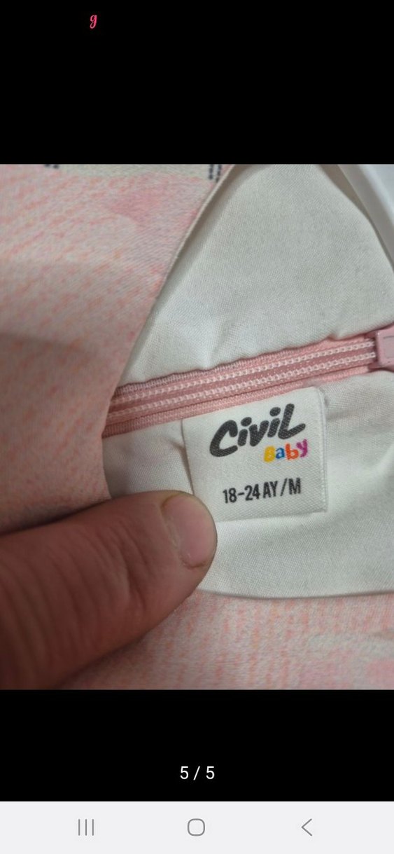 Kız Çocuk Pembe Tüylü Bolero Set - Görsel 5