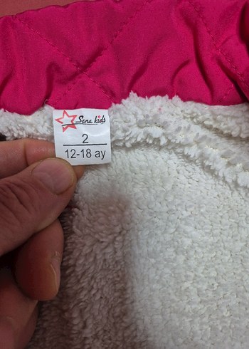 Kız Çocuk Pembe Fermuarlı Yelek - Görsel 4