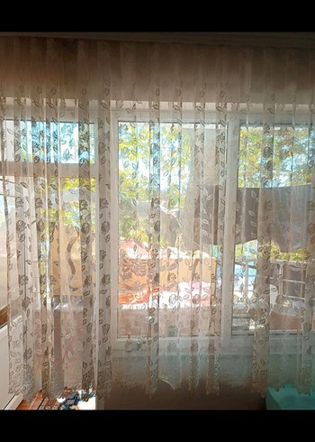 salon tülü eni 380 cm boy 2 metre - Görsel 6