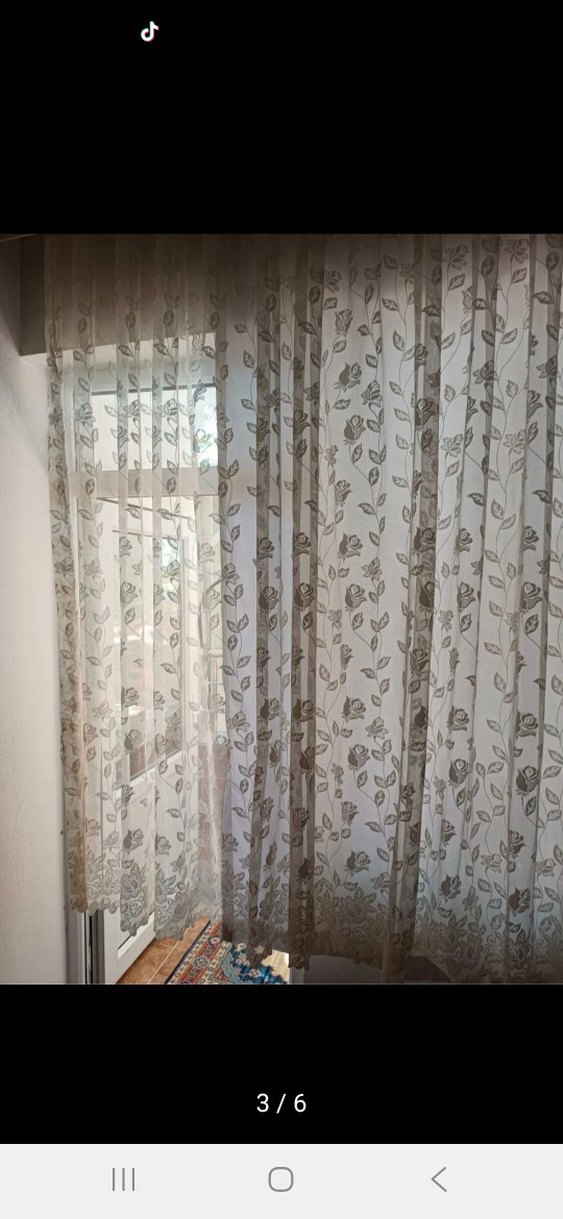 salon tülü eni 380 cm boy 2 metre - Görsel 3