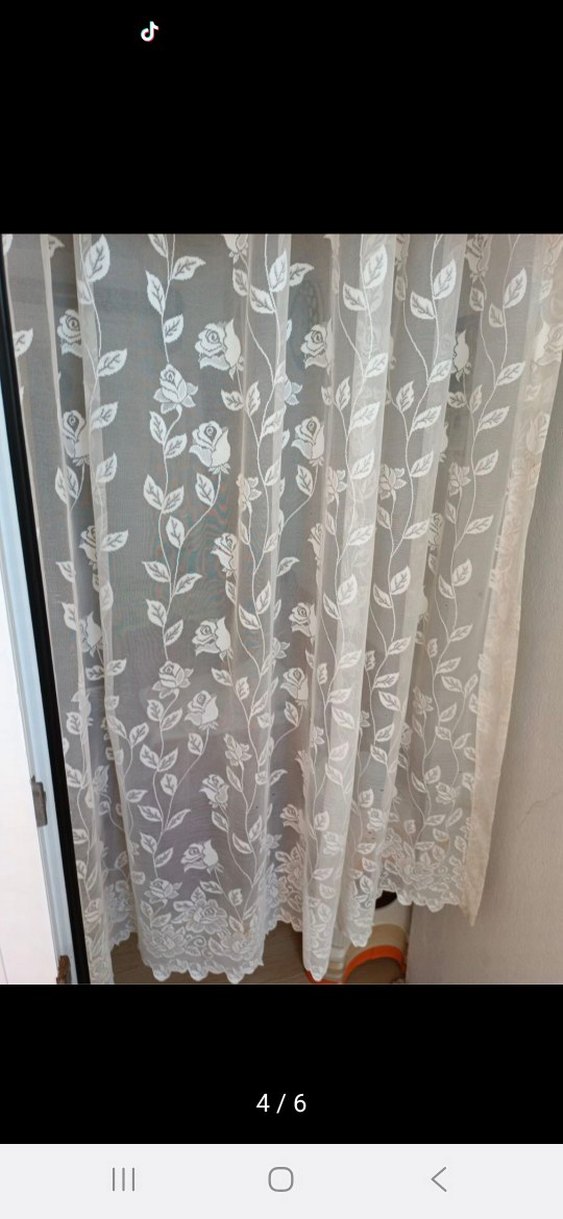 salon tülü eni 380 cm boy 2 metre - Görsel 4