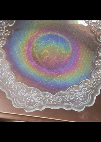 Renkli Tie-Dye Desenli Bohem Tabak - Görsel 2