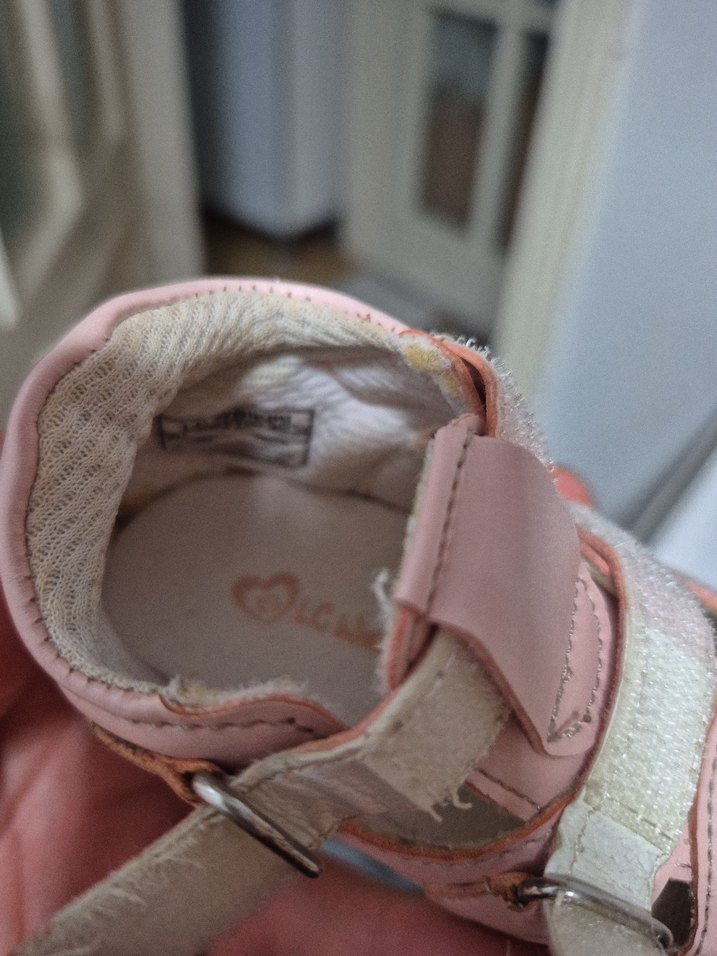 Kız Bebek İlk Adım Ayakkabısı Pembe - Görsel 4