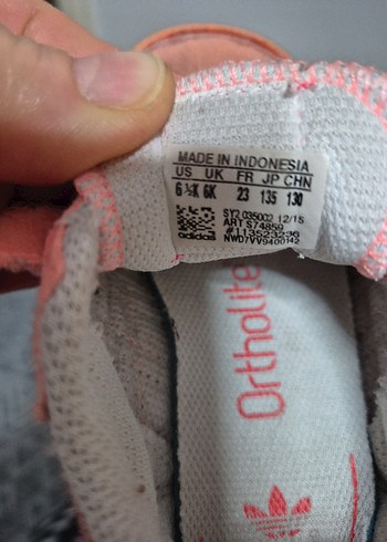 orijinal adidas bebek spor ayakkabı - Görsel 4