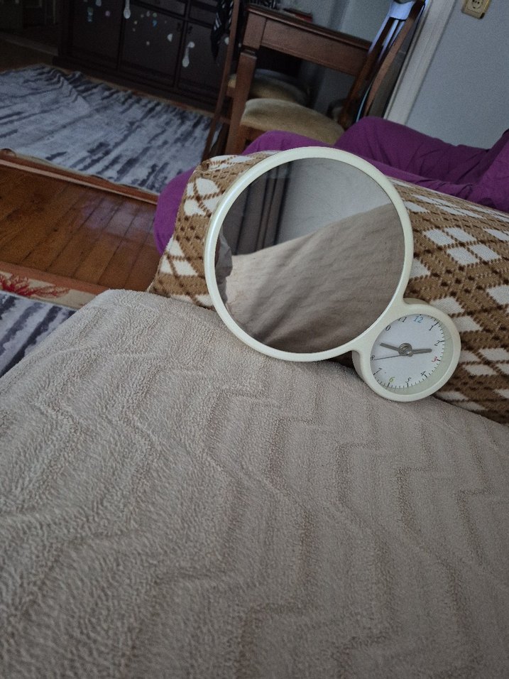 kişiye özel fotograflı sihirli saatli let ayna - Görsel 4
