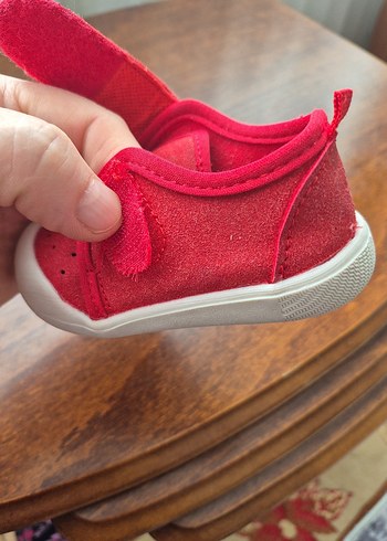 Kız Çocuk İlk Adım Ayakkabısı Kırmızı - Görsel 6