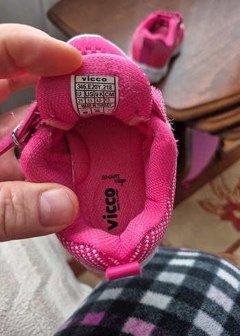 Vicco Pembe Kız Çocuk Spor Ayakkabı - Görsel 4