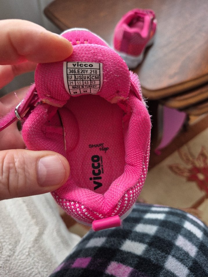 Vicco Pembe Kız Çocuk Spor Ayakkabı - Görsel 4