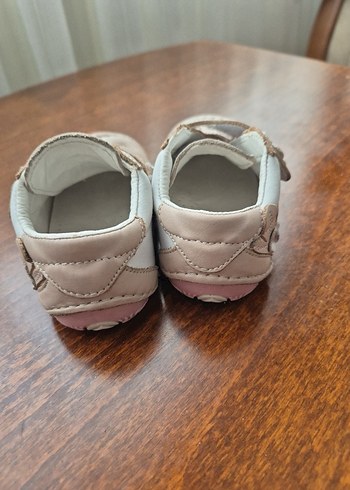 Bej Kız Bebek İlk Adım Ayakkabısı - Görsel 3