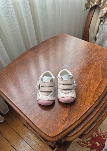 Bej Kız Bebek İlk Adım Ayakkabısı - Görsel 2