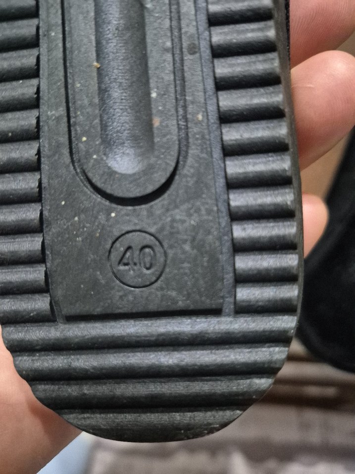 Siyah Kürklü Kadın Terlik Platform Topuklu - Görsel 5