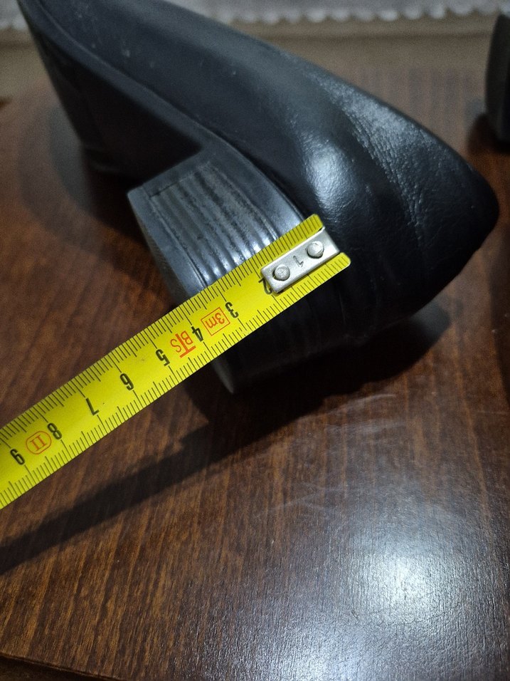 Siyah Kadın Klasik Dolgu Topuk Ayakkabı - Görsel 4