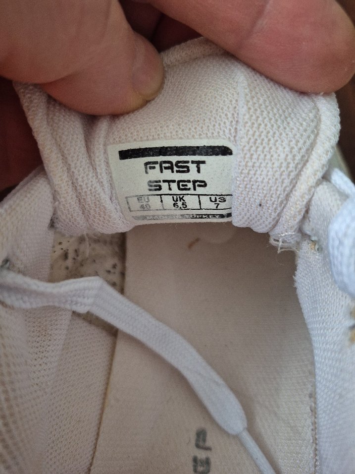 Beyaz Platform Topuklu Spor Ayakkabı - Görsel 5