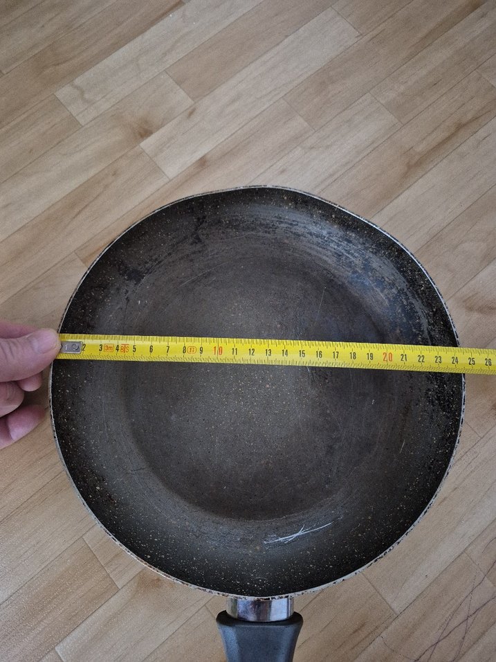 Siyah Teflon Kaplama Tava - Görsel 2