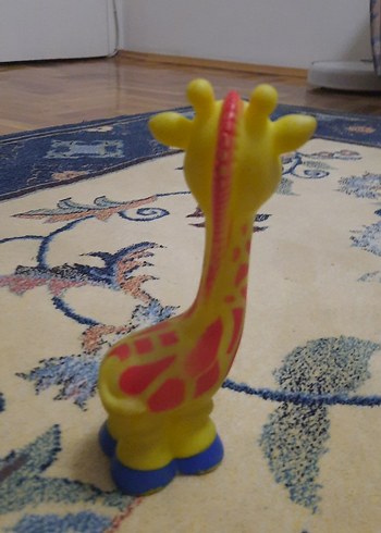 Renkli Zürafa Oyuncak Figürü - Görsel 2