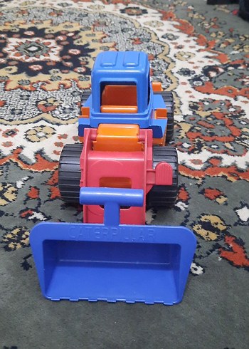 Renkli Plastik Oyuncak Kepçe - Görsel 3