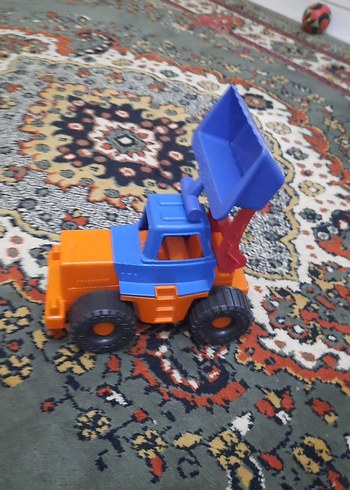 Renkli Plastik Oyuncak Kepçe - Görsel 2