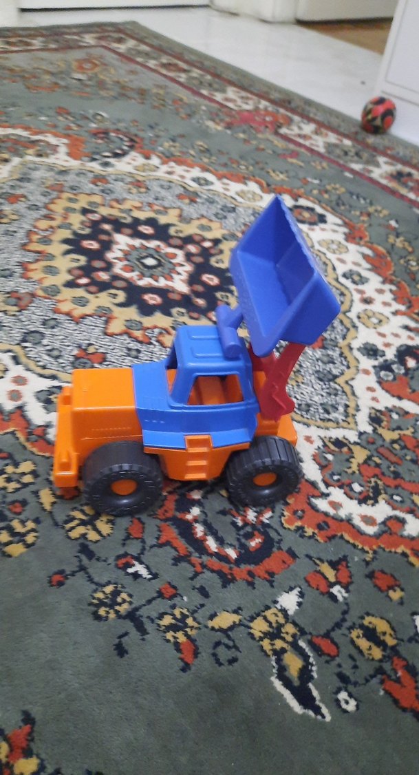 Renkli Plastik Oyuncak Kepçe - Görsel 2