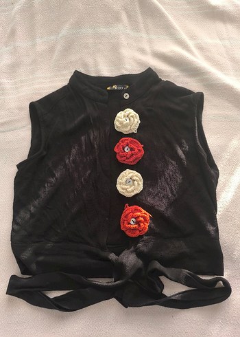 El örgüsü renk renk düğme gülleri  - Görsel 6