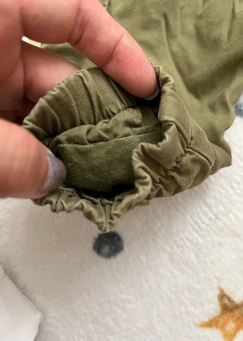 LC Waikiki Erkek Çocuk Haki Kamuflaj Rahat Kesim Pantolon