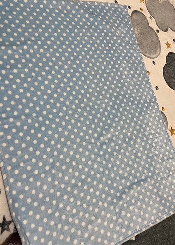 Mollia Puantiyeli Yumuşak Polar Kumaş - Görsel 2