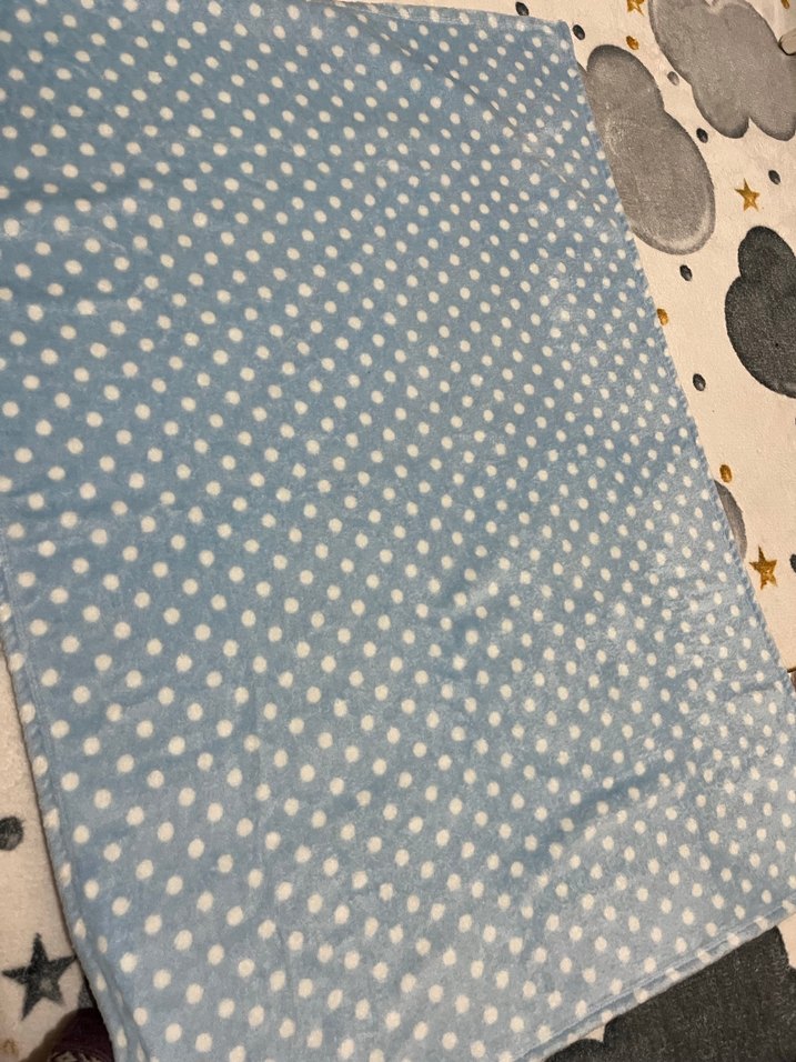 Mollia Puantiyeli Yumuşak Polar Kumaş - Görsel 2