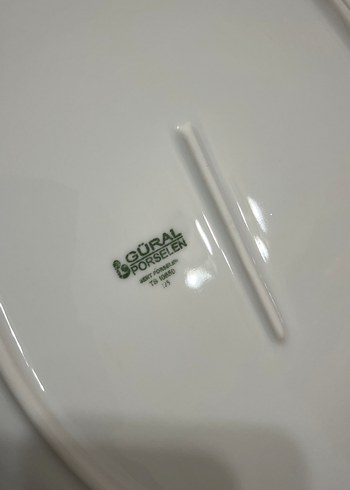 Beyaz Gri Oval Yemek Kabı - Görsel 2