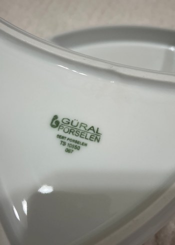 Modern Beyaz Altıgen Tabak Seti - Görsel 2