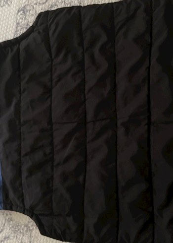 Erkek Siyah Fermuarlı Kolsuz Ceket - Görsel 3