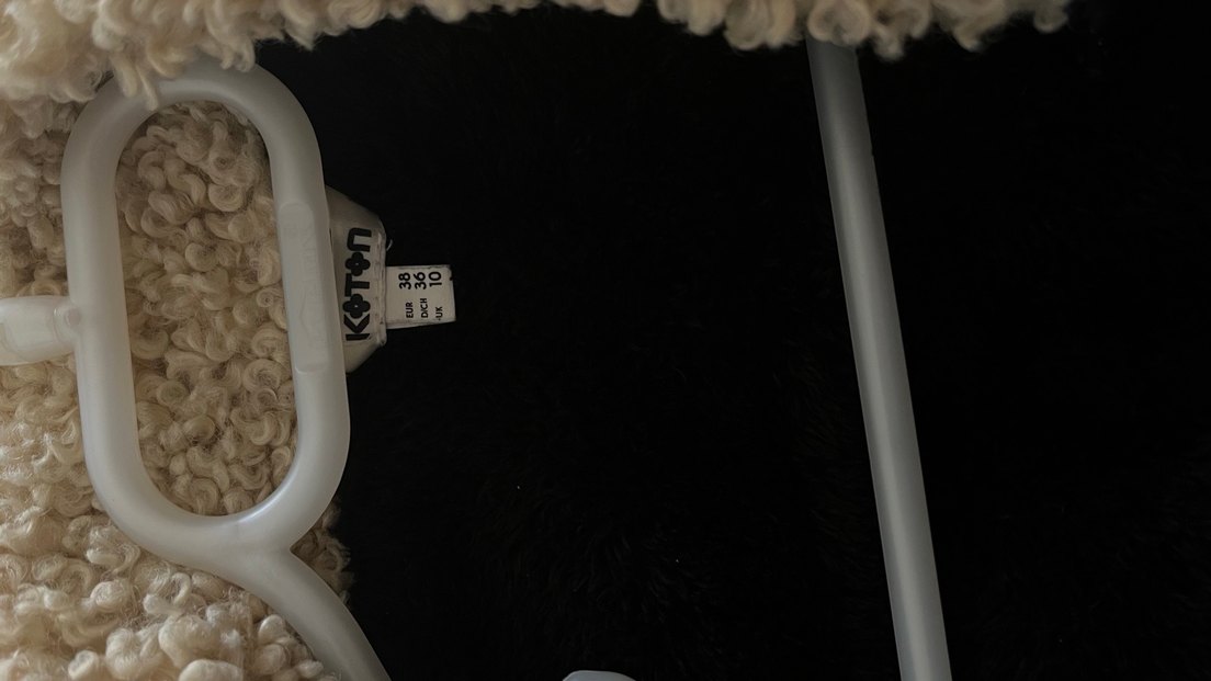 Düğmeli Siyah Deri Biker Ceket - Görsel 3