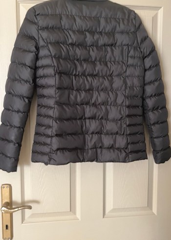 Siyah Fermuarlı Kadın Mont - Görsel 2