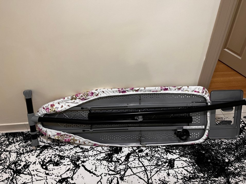 Katlanabilir Ütü Masası Çiçek Desenli - Görsel 2