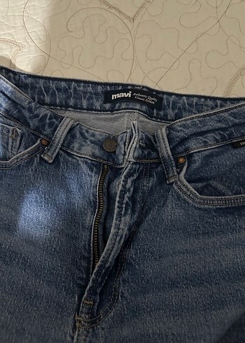 Mavi Kadın Denim Midi Boy Kot Pantolon - Görsel 2